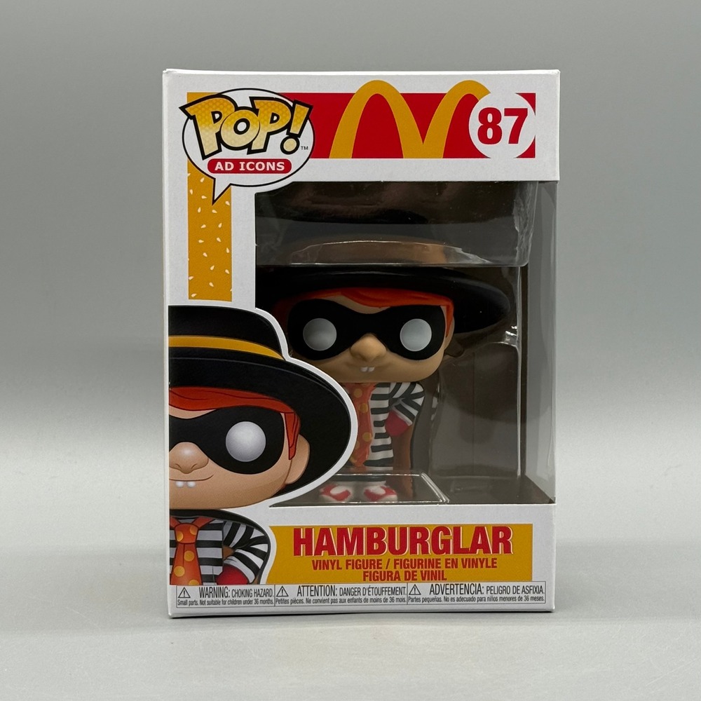 Funko Pop! Ad Icons #87 Hamburglar - Mcdonalds - Brand New w/ Protector Vaulted